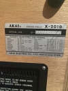 AKAI X201D vỏ gỗ có nắp đẹp xuất sắc, hoạt động hoàn hảo