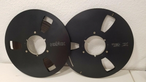 2 x cuộn xương nhôm Revox NAB nguyên bản 26.5 cm 1 cuộn có dây