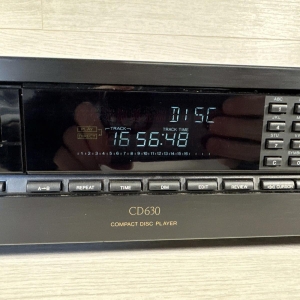 Đầu CD Philips CD630/05R cổ điển màu đen HiFi riêng biệt - VGC - Đã kiểm tra / Hoạt động