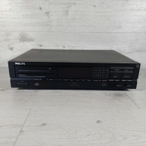 Đầu CD Philips CD630/05R cổ điển màu đen HiFi riêng biệt - VGC - Đã kiểm tra / Hoạt động