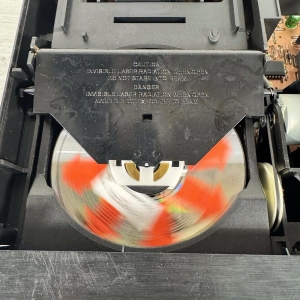 Đầu CD Philips CD630/05R cổ điển màu đen HiFi riêng biệt - VGC - Đã kiểm tra / Hoạt động