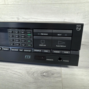 Đầu CD Philips CD630/05R cổ điển màu đen HiFi riêng biệt - VGC - Đã kiểm tra / Hoạt động